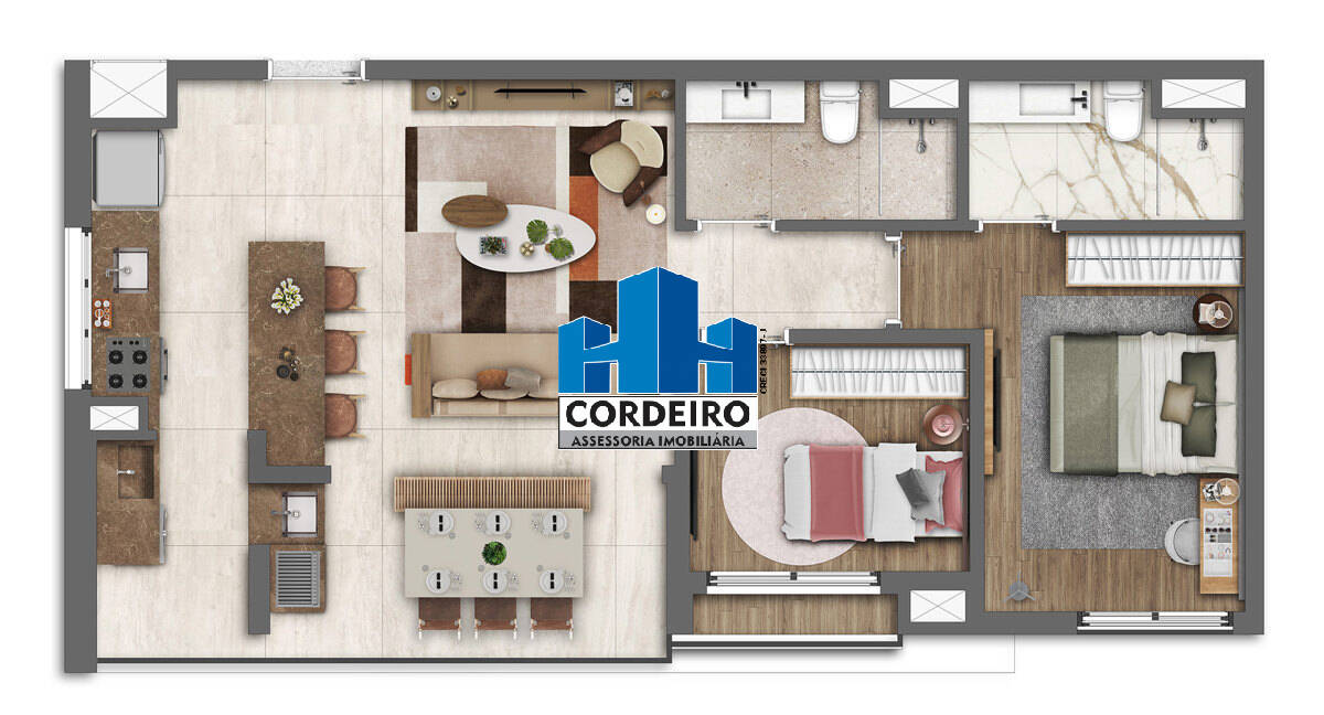 Apartamento, 2 quartos, 66 m² - Foto 18