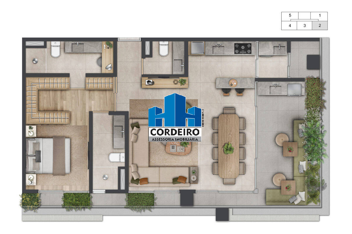 Apartamento, 2 quartos, 76 m² - Foto 33