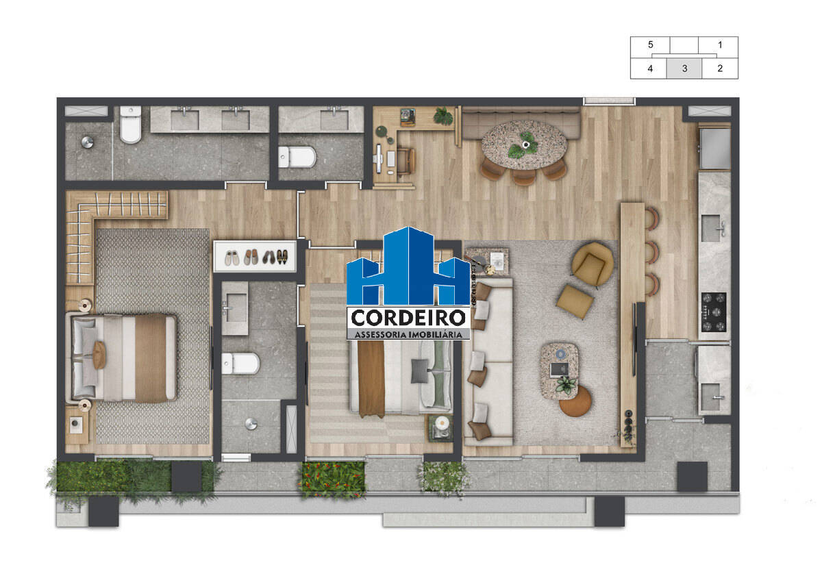 Apartamento, 2 quartos, 76 m² - Foto 35