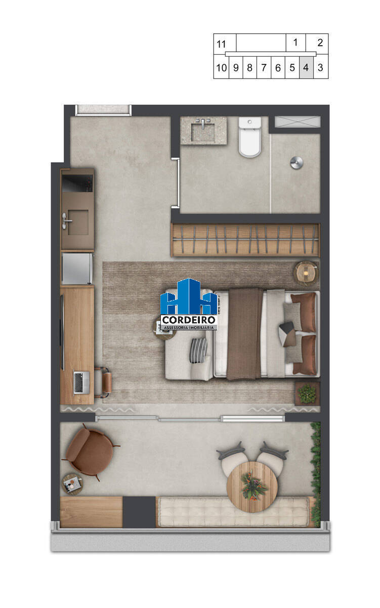 Apartamento, 2 quartos, 76 m² - Foto 43
