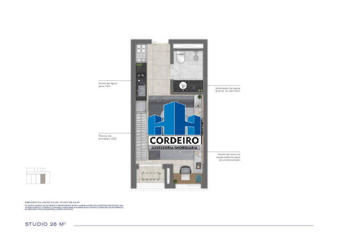 Apartamento, 1 quarto, 30 m² - Foto 11